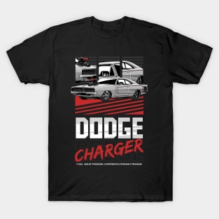 American Charger SRT Car T-Shirt